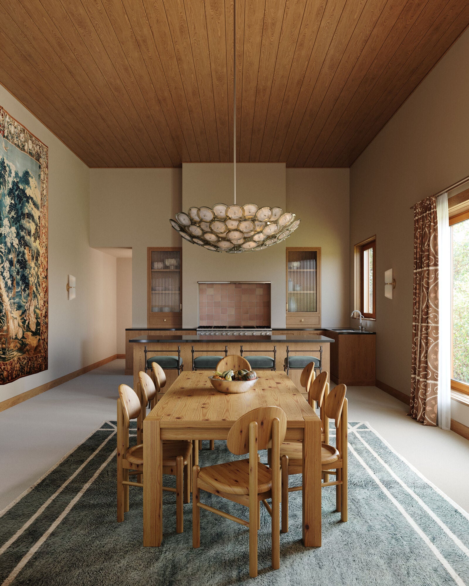 Wassama 32 Inch Pendant Light,